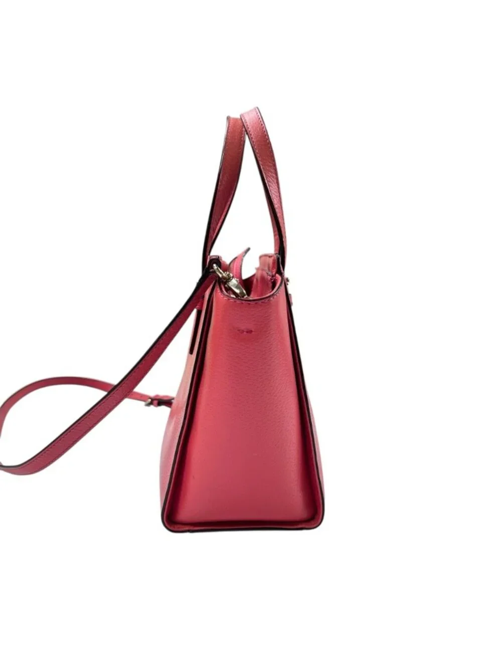 Kate Spade Grand Street Small Hayden Satchel Crossbody Radish Pink